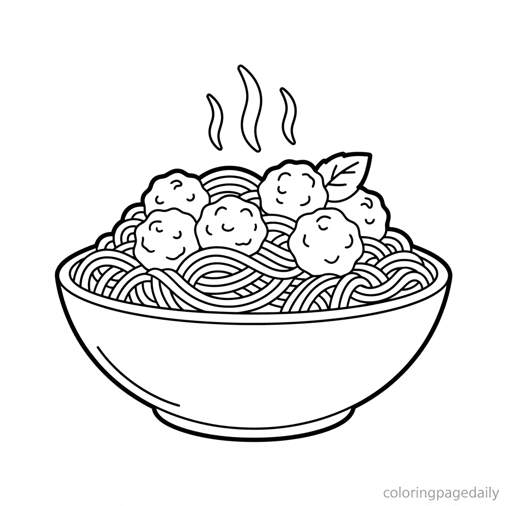 A Yummy Bowl of Spaghetti
