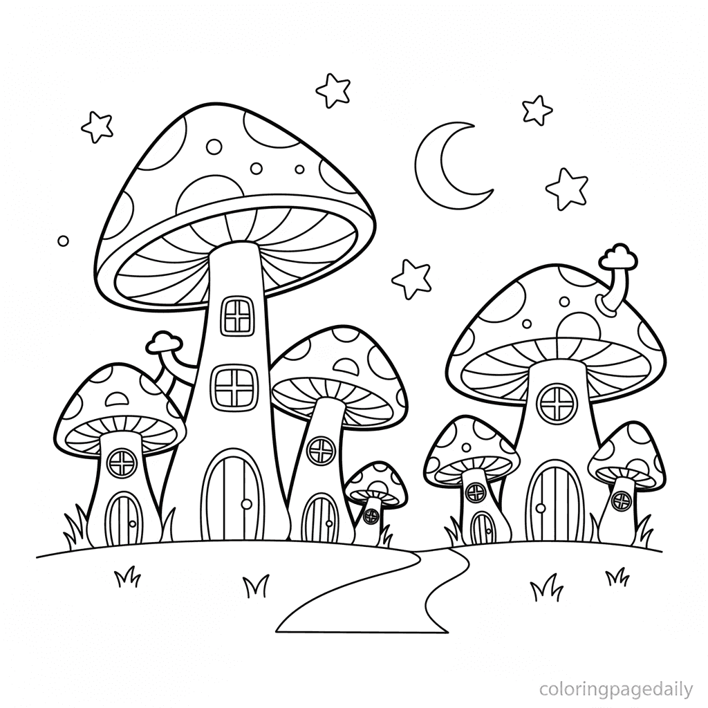 The Magical Mushroom Village