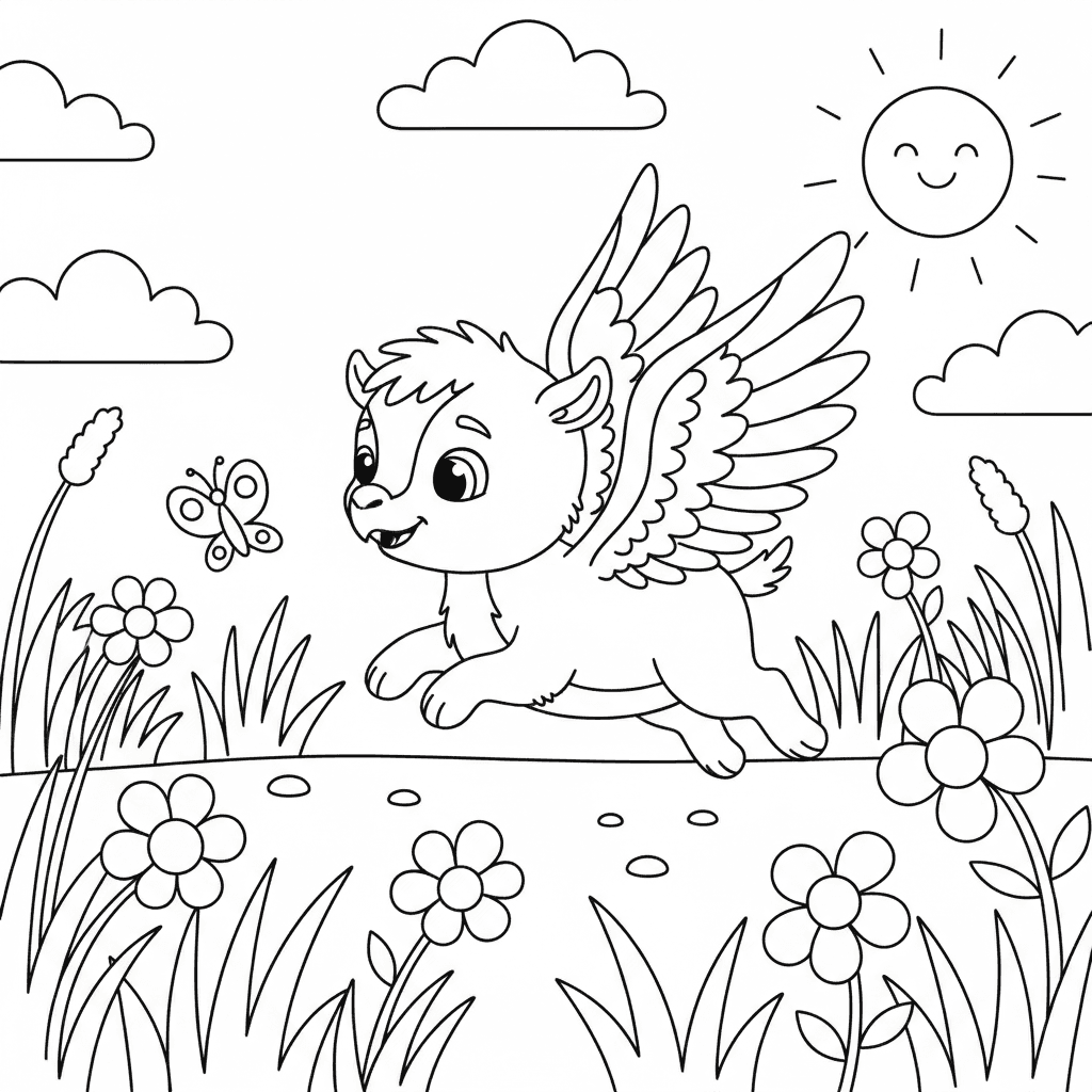 Griffin's Butterfly Chase