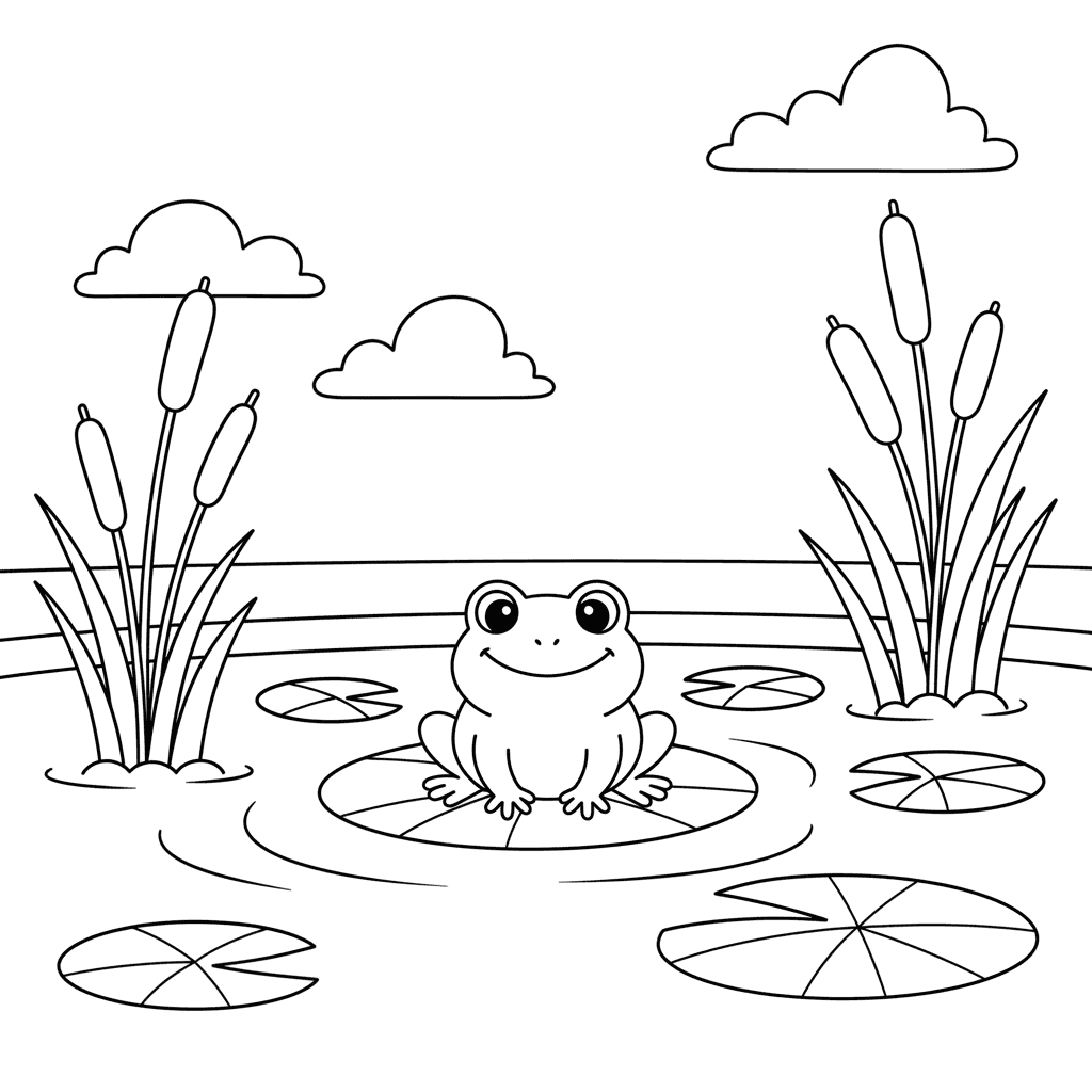Peaceful Pond Day