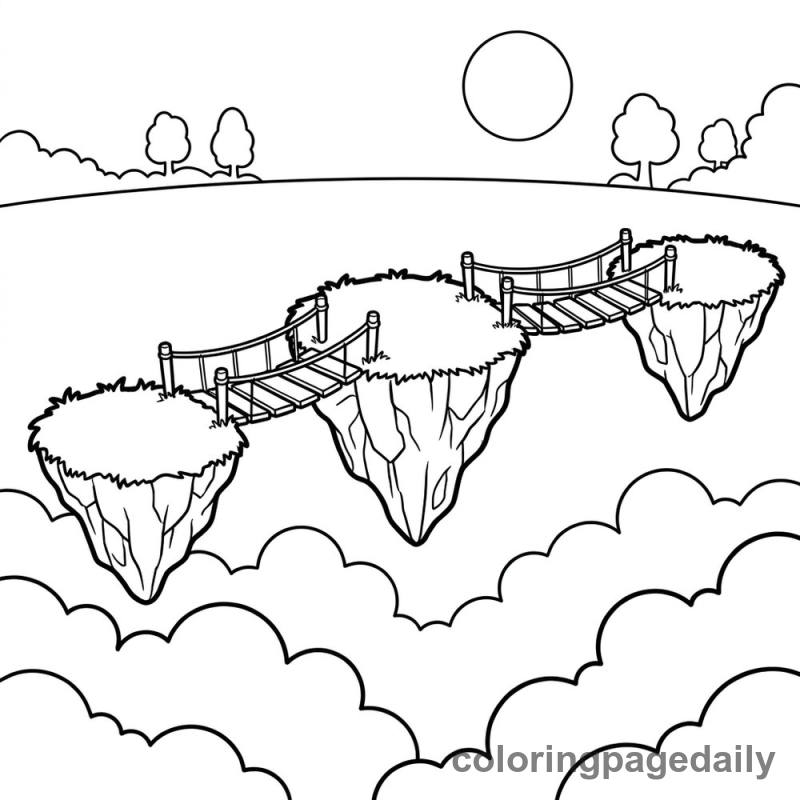 Sky Island Bridge - Colored reference example