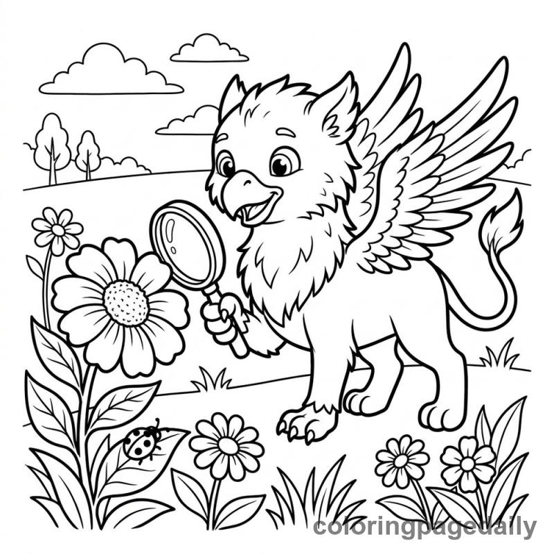 Griffin Nature Detective - Colored reference example