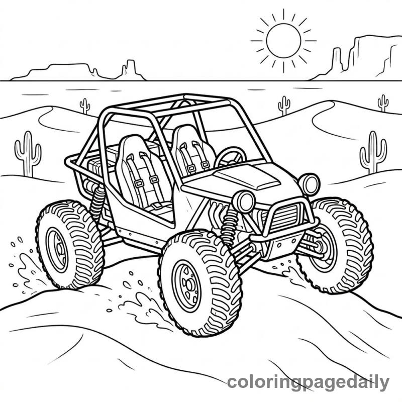 Rugged Dune Buggy - Colored reference example