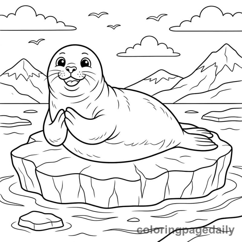 Seal Clapping Flippers - Colored reference example