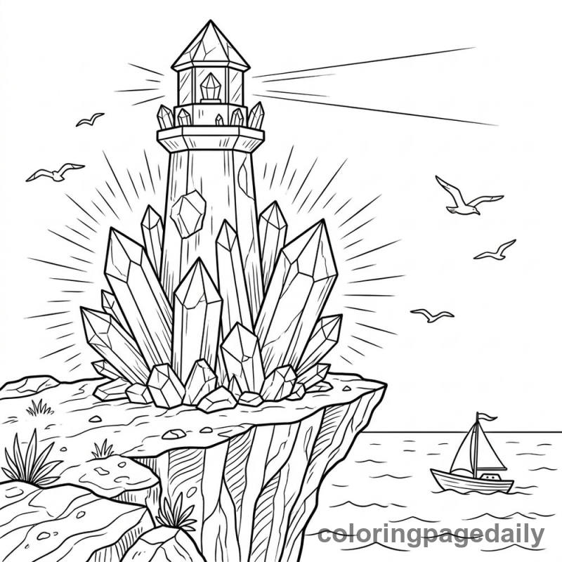 The Crystal Lighthouse - Colored reference example